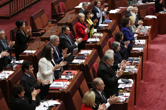 Australský parlament. 