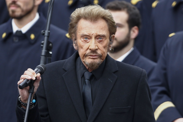 Johnny Hallyday.