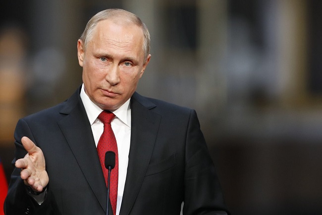 Ruský prezident Vladimir Putin.