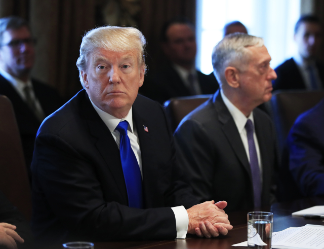 Americký prezident Donald Trump. Americký prezident Donald Trump.