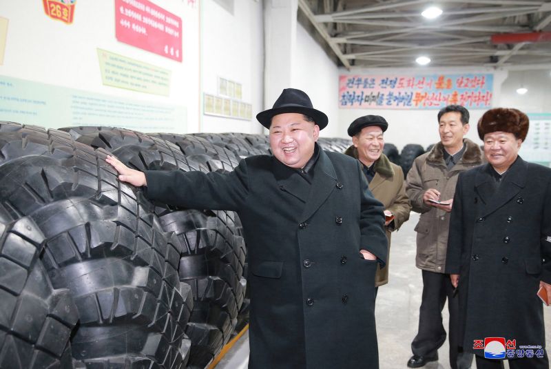 Severokorejský vůdce Kim Čong-un.