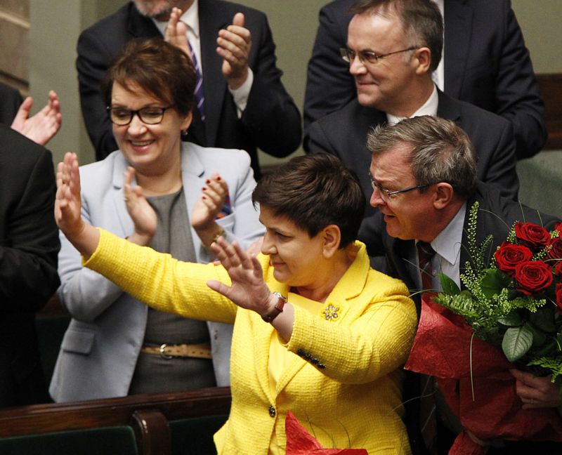 Premiérka Beata Szydlová.