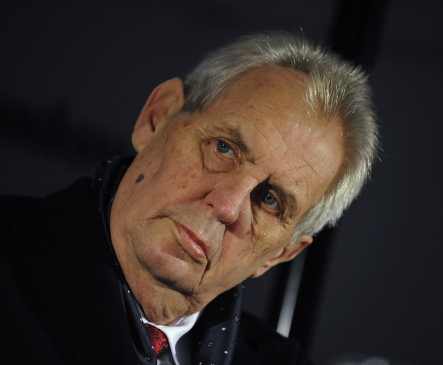 Miloš Zeman.