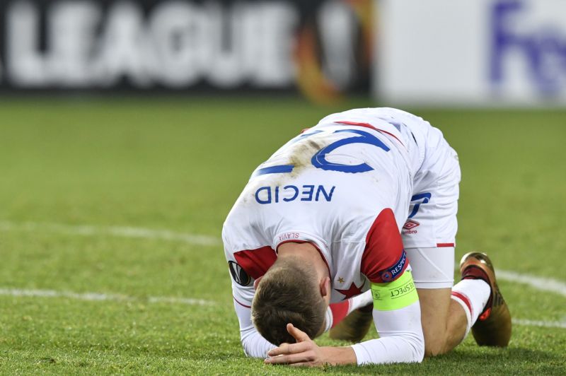 Útočník pražské Slavie Tomáš Necid.