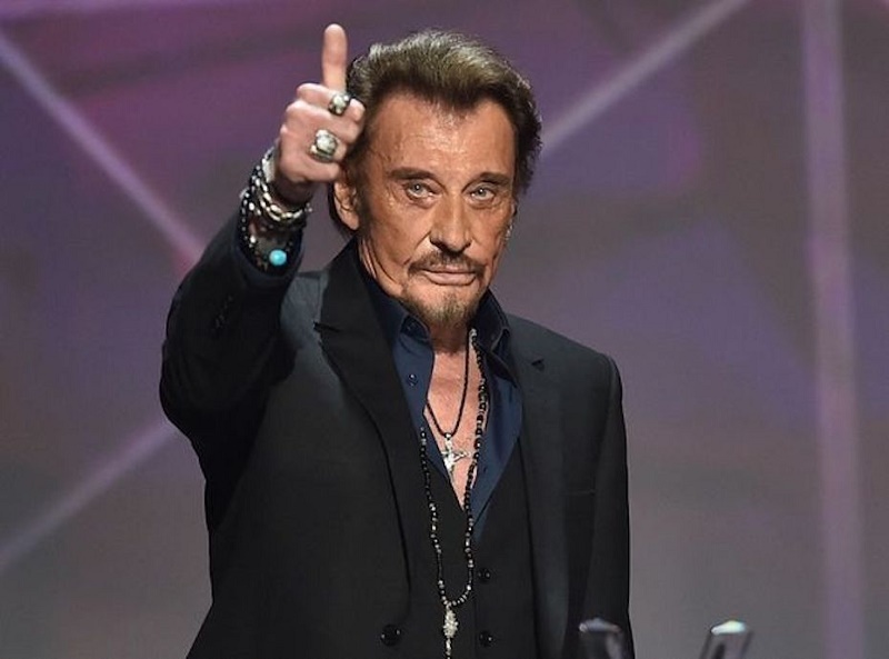 Johnny Hallyday.
