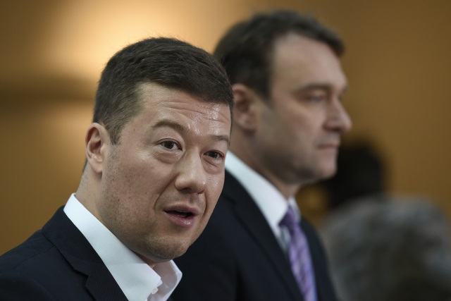 Lídr strany Tomio Okamura. Lídr strany Tomio Okamura.