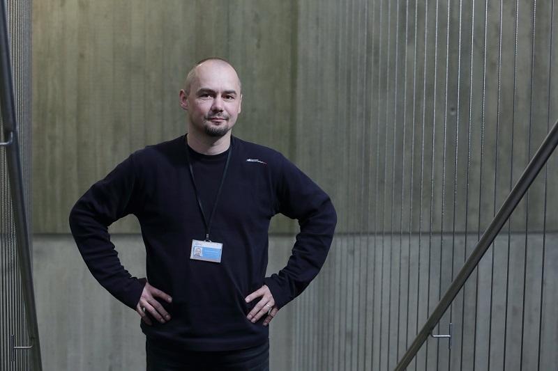 Molekulární biolog Petr Svoboda. 