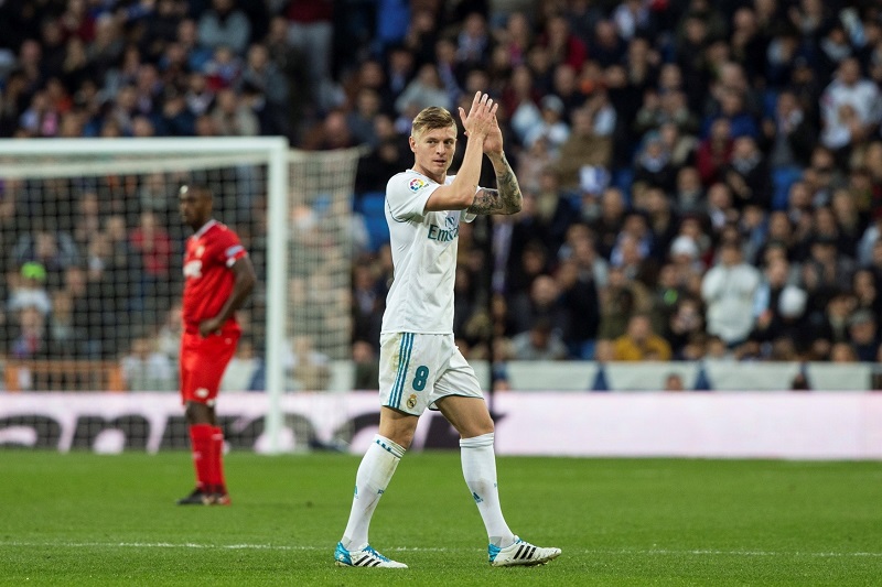 Fotbalisté Realu Madrid v 15. kole španělské ligy doma porazili Sevillu. Fotbalisté Realu Madrid v 15. kole španělské ligy doma porazili Sevillu.