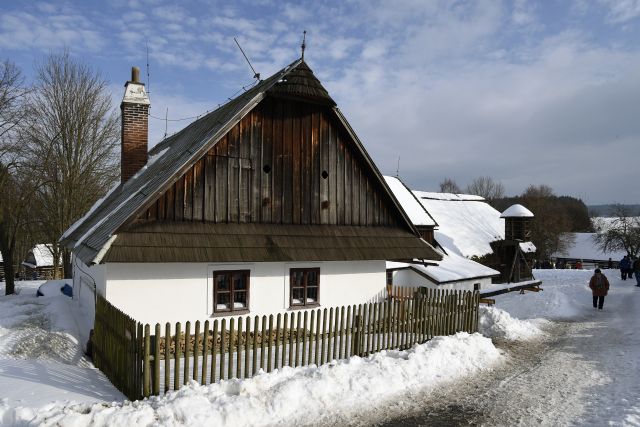 Skanzen Veselý kopec. Skanzen Veselý kopec.