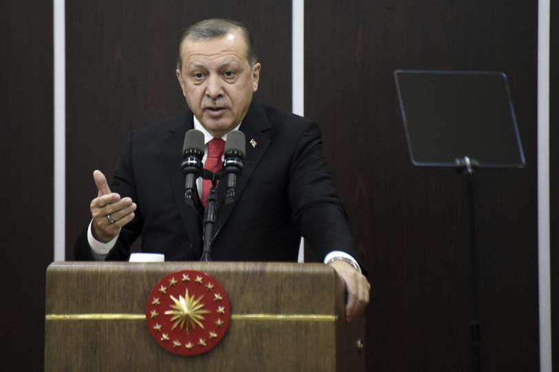 Turecký prezident Recep Tayyip Erdoğan.