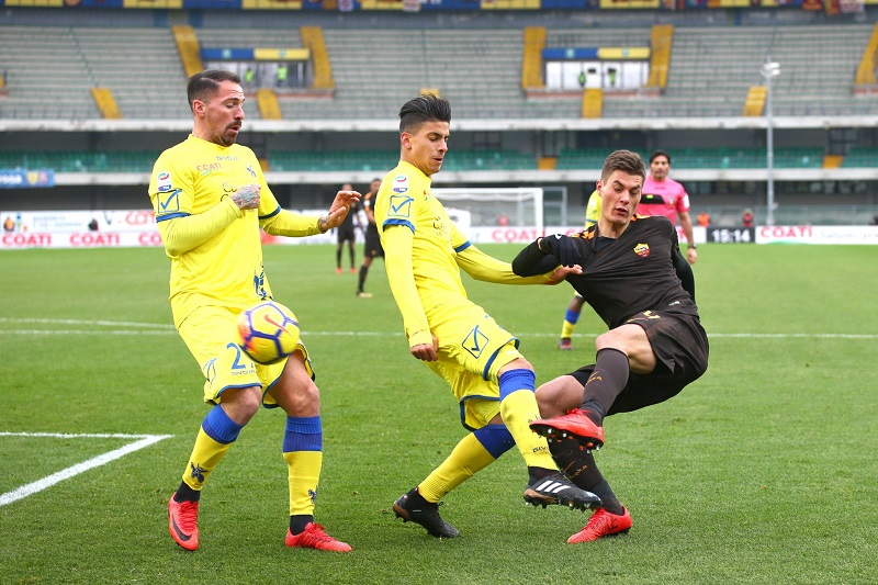 Patrik Schick nastoupil proti Veroně poprvé v základu.