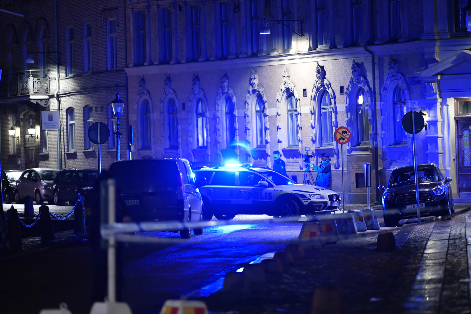 Momentka ze švédského Göteborgu.
