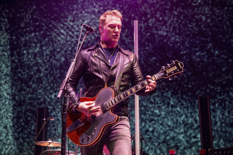 Americký hudebník Josh Homme.