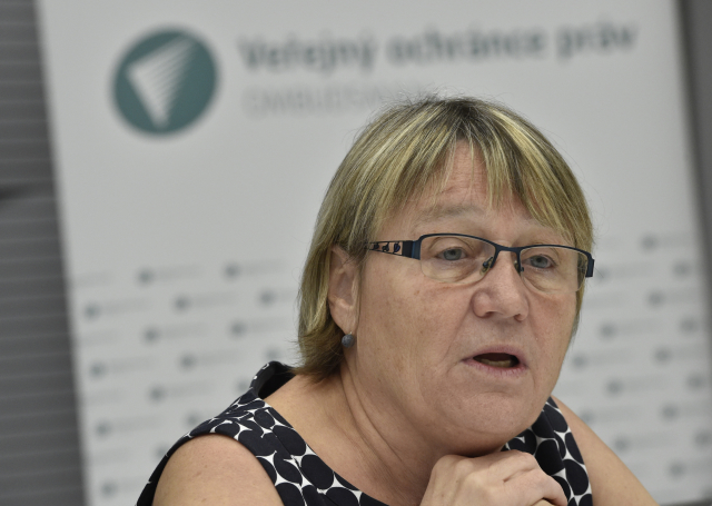 Veřejná ochránkyně práv Anna Šabatová.