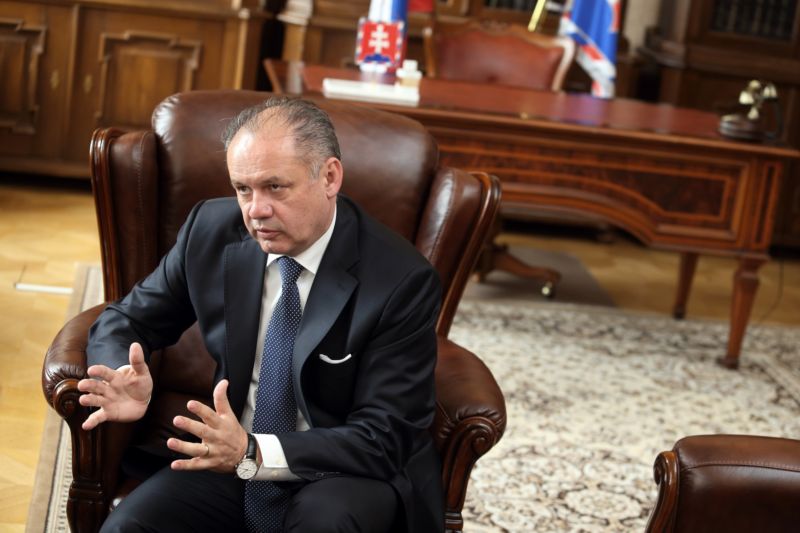Slovenský prezident Andrej Kiska.