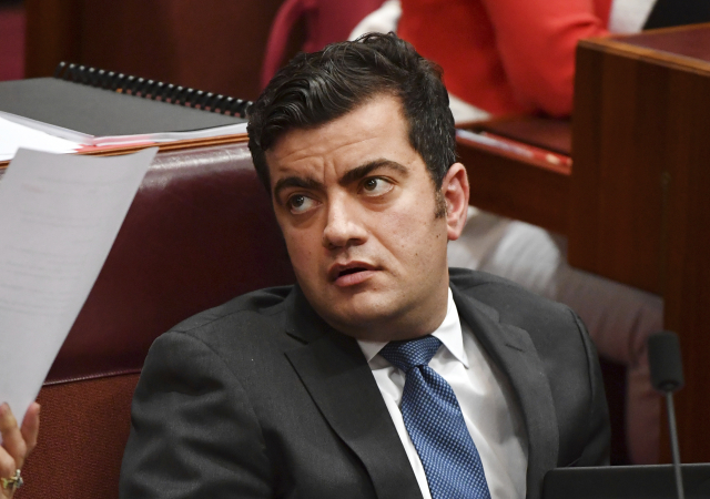 Poslanec Sam Dastyari.