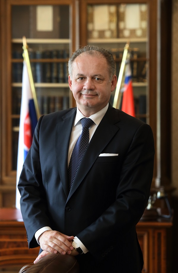 Slovenský prezident Andrej Kiska. 