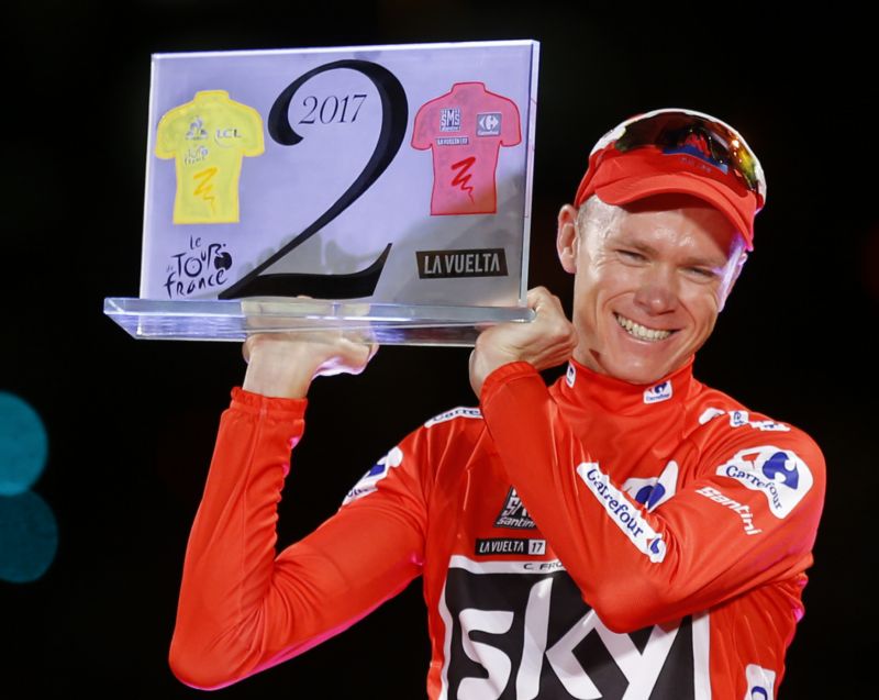 Chris Froome o triumf z Vuelty může přijít.