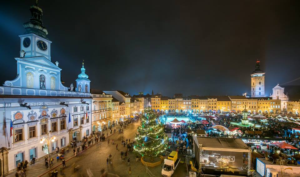 České Budějovice lákají na advent.