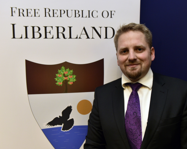 Zakladatel Liberlandu Vít Jedlička.