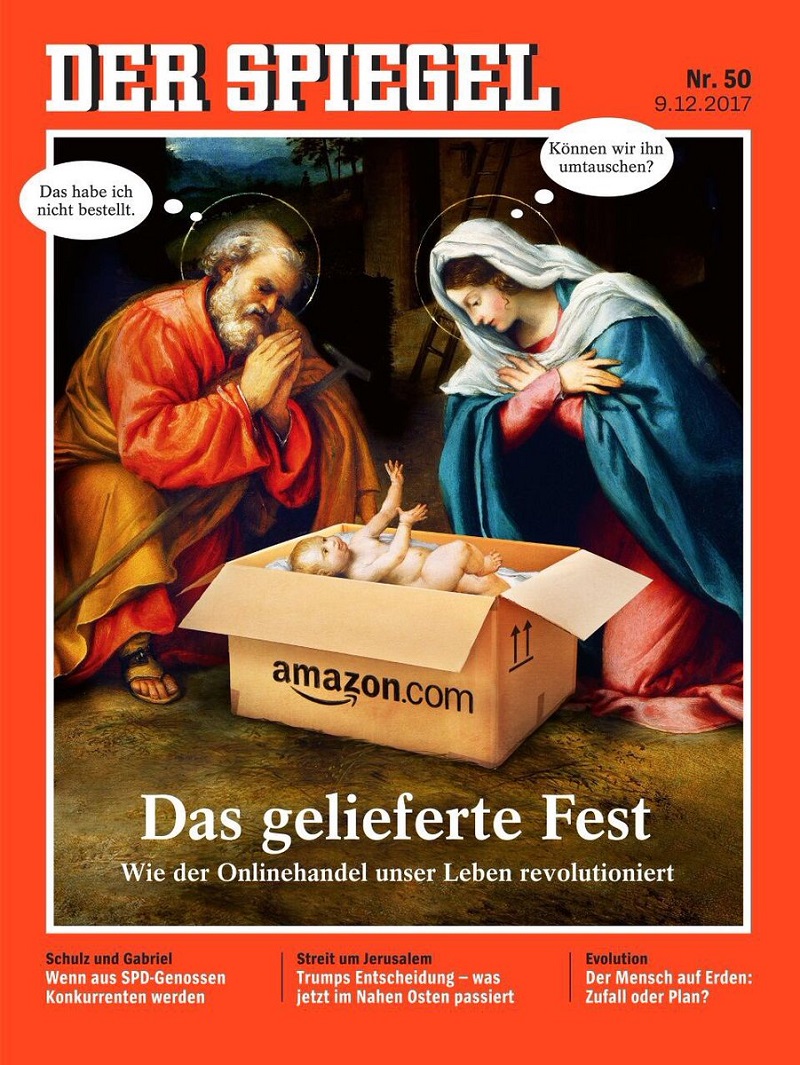 Kontroverzní obálka týdeníku. Kontroverzní obálka týdeníku.