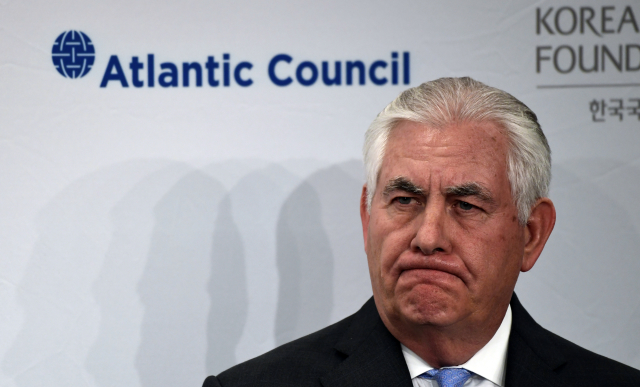 Americký ministr zahraničí Rex Tillerson. Americký ministr zahraničí Rex Tillerson.