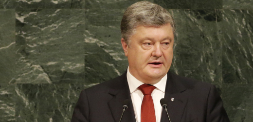 Ukrajinský prezident Petro Porošenko.