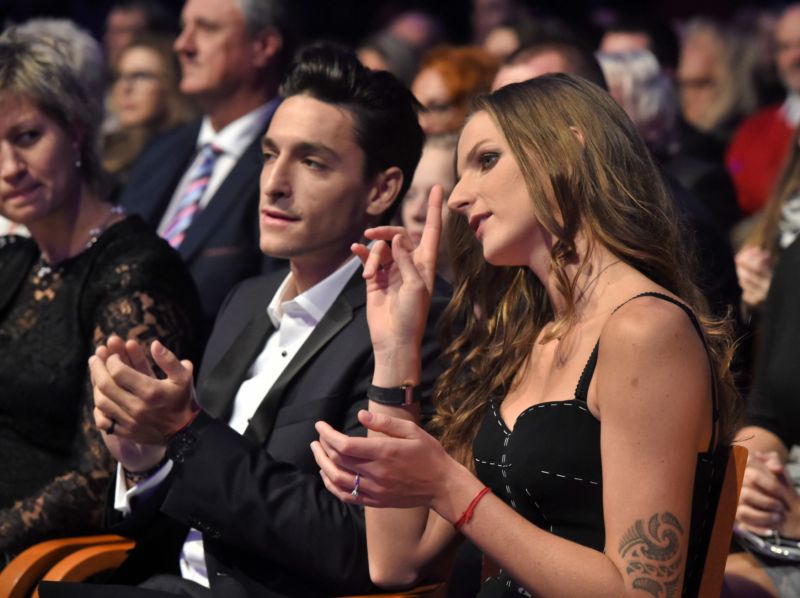 Tenistka Karolína Plíšková se svým přítelem  Michalem Hrdličkou.