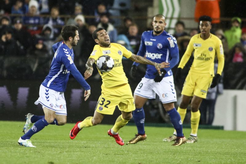 Zápas francouzské ligy mezi PSG a Štrasburkem (ilustrační foto).