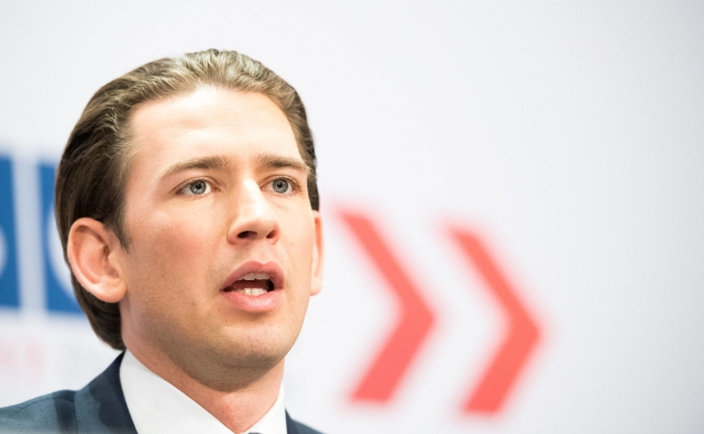 Budoucí rakouský kancléř Sebastian Kurz.