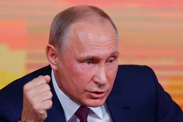 Dosavadní ruský prezident Vladimir Putin.