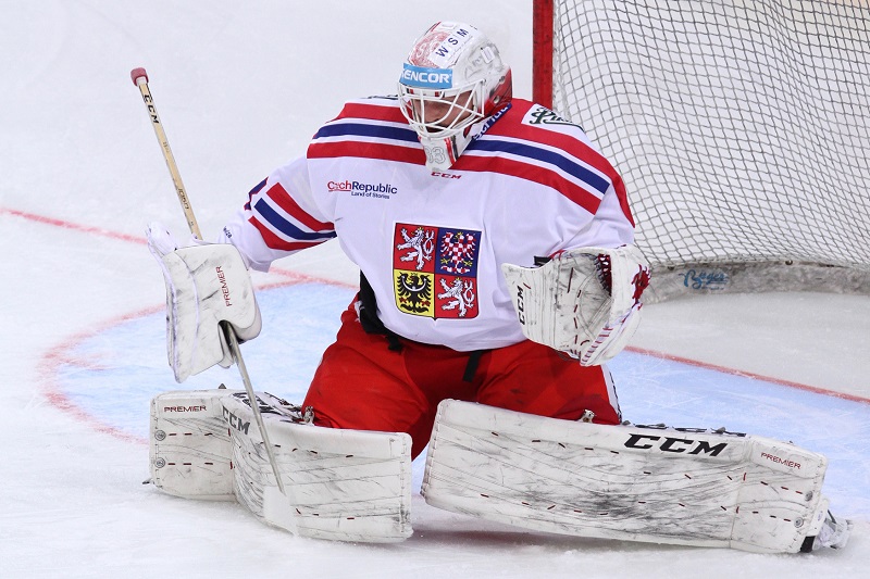 Dominik Furch v dresu české reprezentace.
