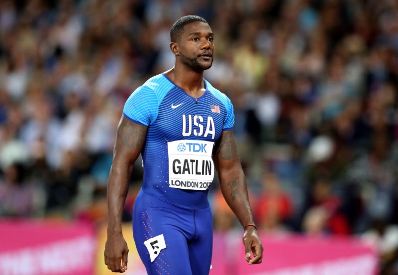 Justin Gatlin znovu čelí obvinění z dopingu.