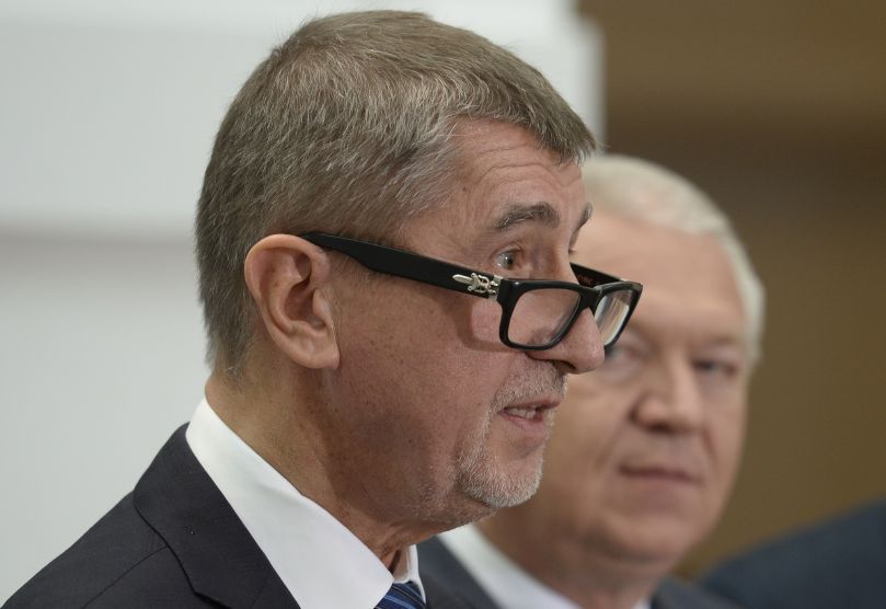 Andrej Babiš (vlevo) a Jaroslav Faltýnek.