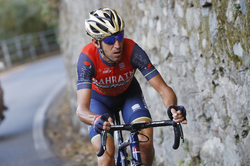 Cyklista Vincenzo Nibali.