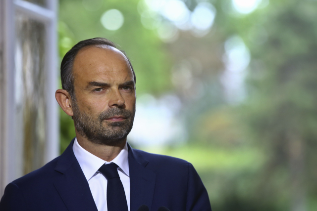 Francouzský premiér Édouard Phillipe. 