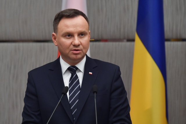Polský prezident Andrzej Duda.