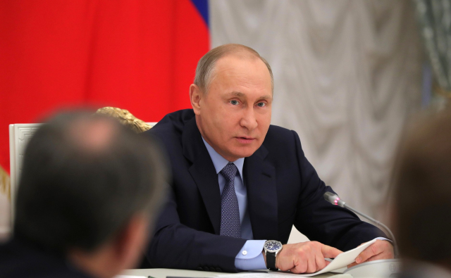 Ruský prezident Vladimir Putin.