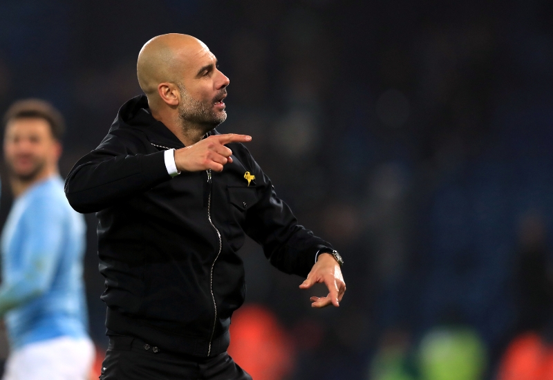 Bývalý trenér Barcelony Pep Guardiola.