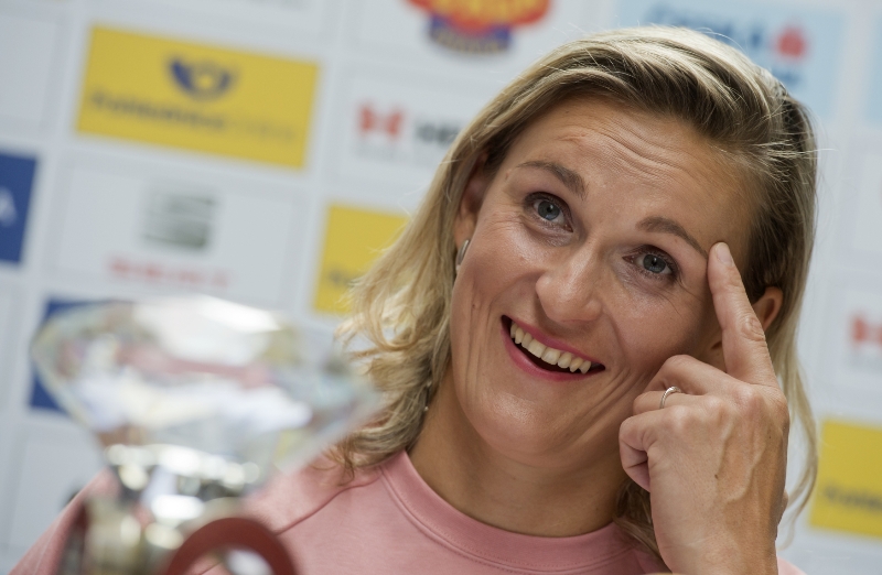 Oštěpařka Barbora Špotáková.