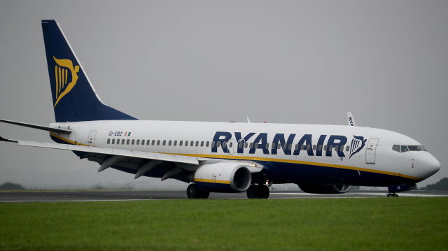 Letadlo Ryanair.