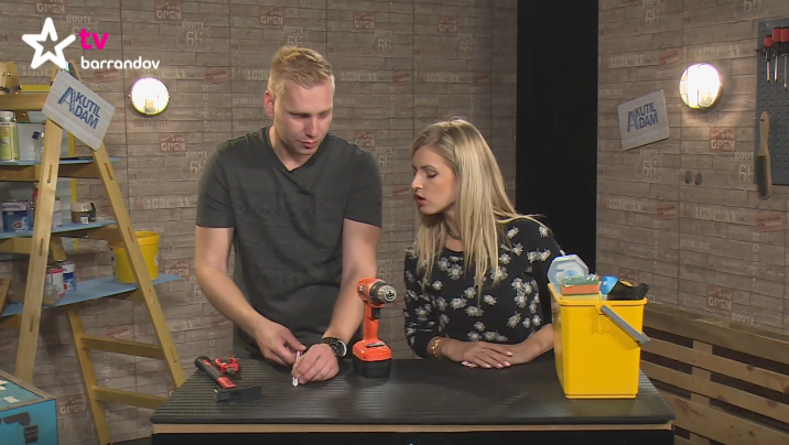 Barrandovští kutilové Adam a Lucie. Barrandovští kutilové Adam a Lucie.
