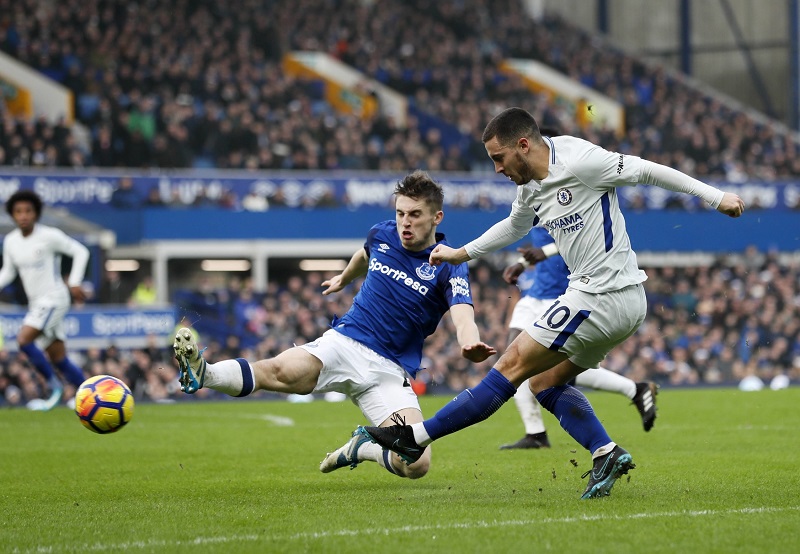 Fotbalisté Chelsea proti Evertonu pouze remizovali.