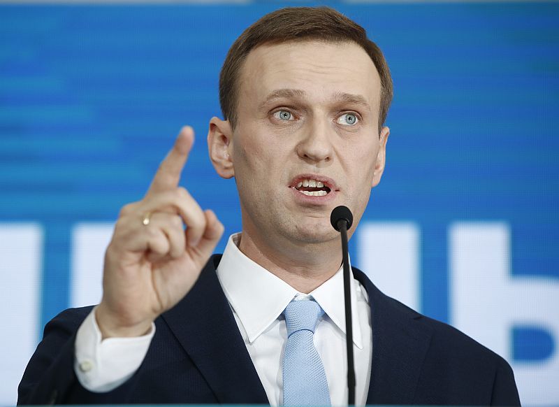 Ruský opoziční předák Alexej Navalnyj.