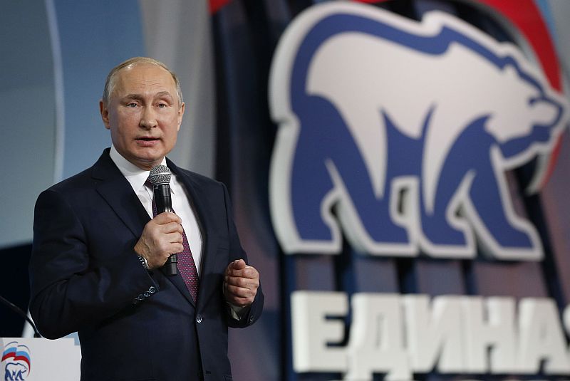 Ruský prezident Vladimir Putin. Ruský prezident Vladimir Putin.