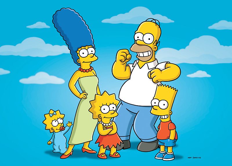 Rodina Simpsonových.