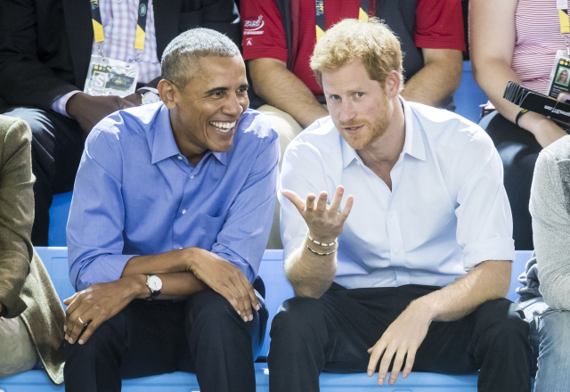 Rozhovor prince Harryho s bývalým prezidentem Obamou.