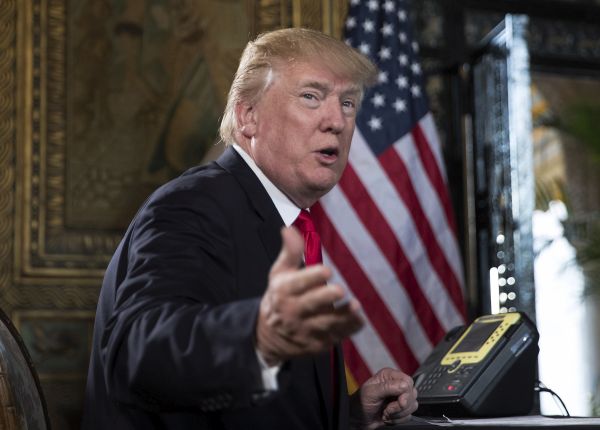 Americký prezident Donald Trump. Americký prezident Donald Trump.