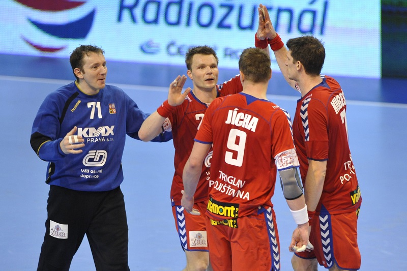Čeští házenkáři remizovali se Slovenskem (archivní foto).