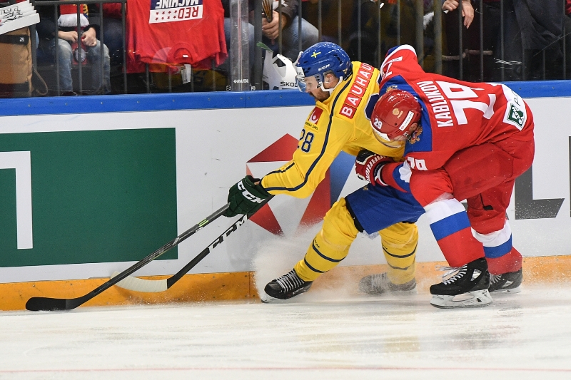 KHL tvoří základ ruské hokejové reprezentace (ilustrační foto). KHL tvoří základ ruské hokejové reprezentace (ilustrační foto).